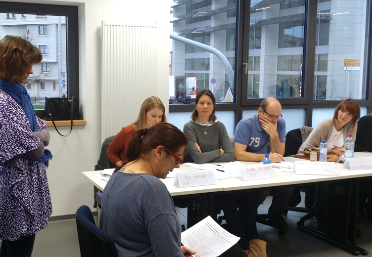 Foto von Teilnehmern des Seminars