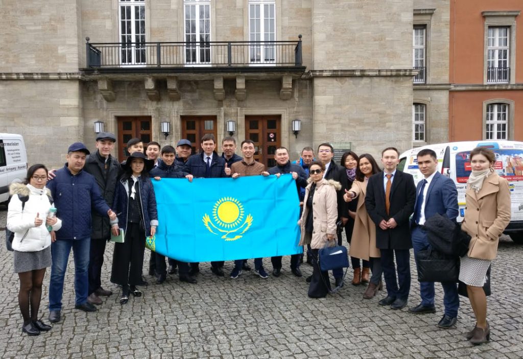 Photo: Delegates from the Republic of Kazakhstan in Germany