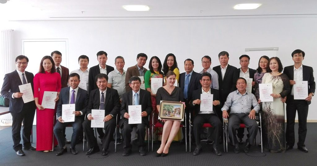 Photograph: Vietnamese delegation