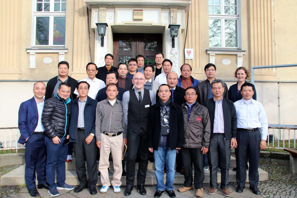 Photo: Delegates from Government Inspectorate of Vietnam with Dr. Harald Sempf, Local government of Falkensee