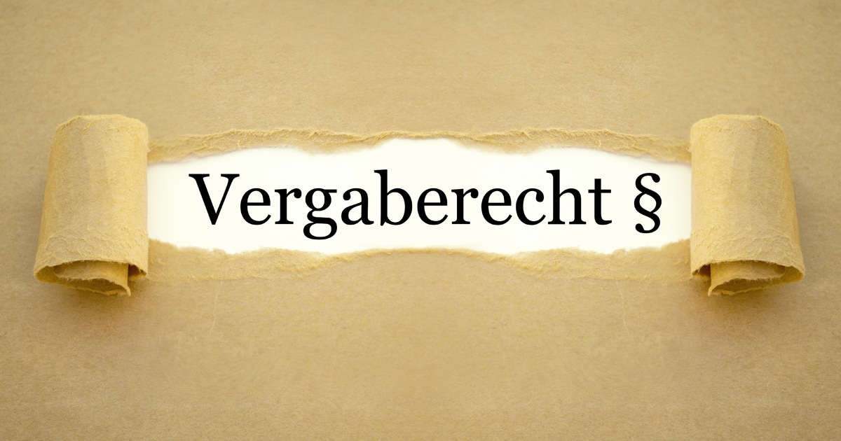 Text: Vergaberecht