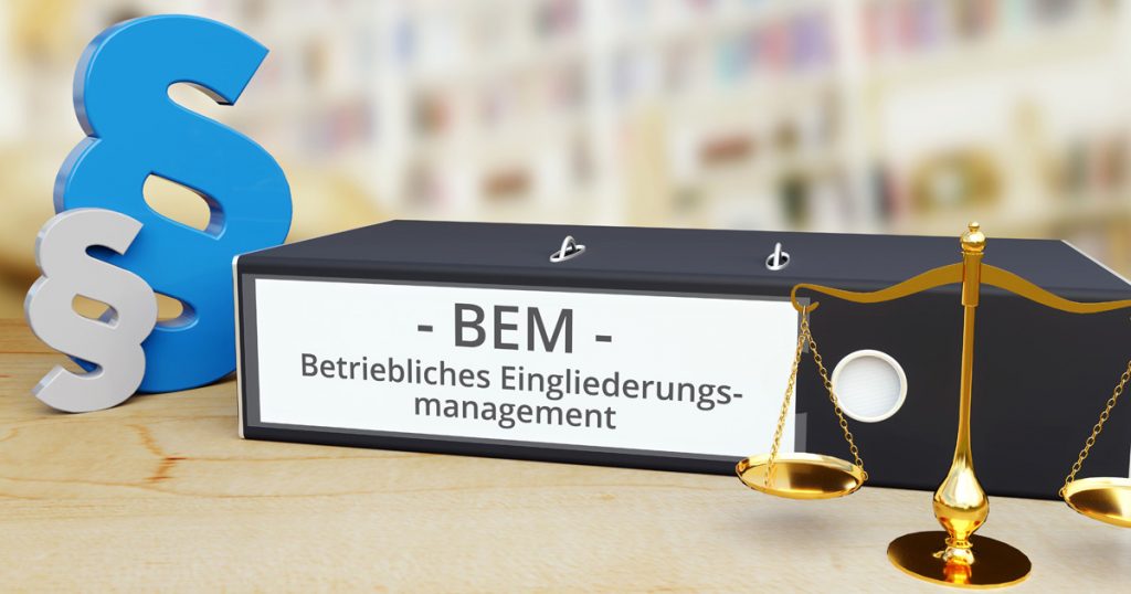 Foto: Ordner mit Aufschrift BEM