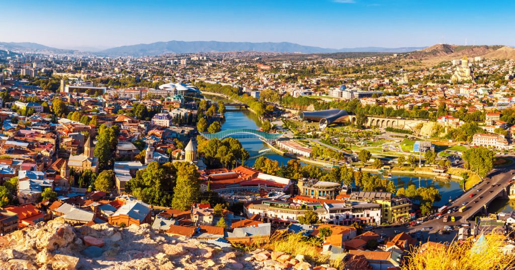 Foto: Blick auf Tiflis