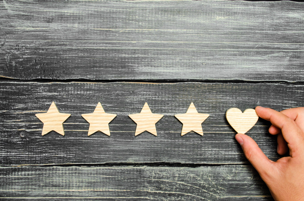 Foto: 4 Sterne, 1 Herz