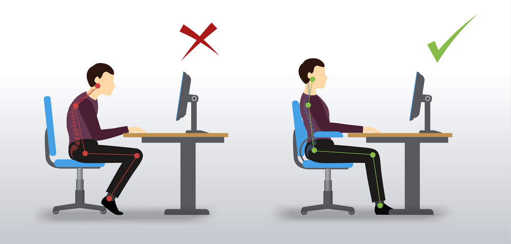 Ergonomie am Arbeitsplatz