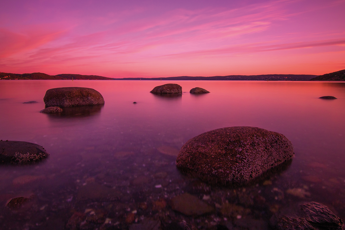 Foto: Bucht bei Oslo