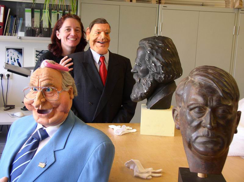 Foto: Ute im Haus der Geschichte