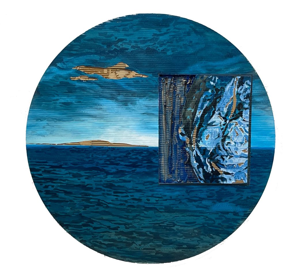 Insel, Arbeit von Juergen E. Stolte