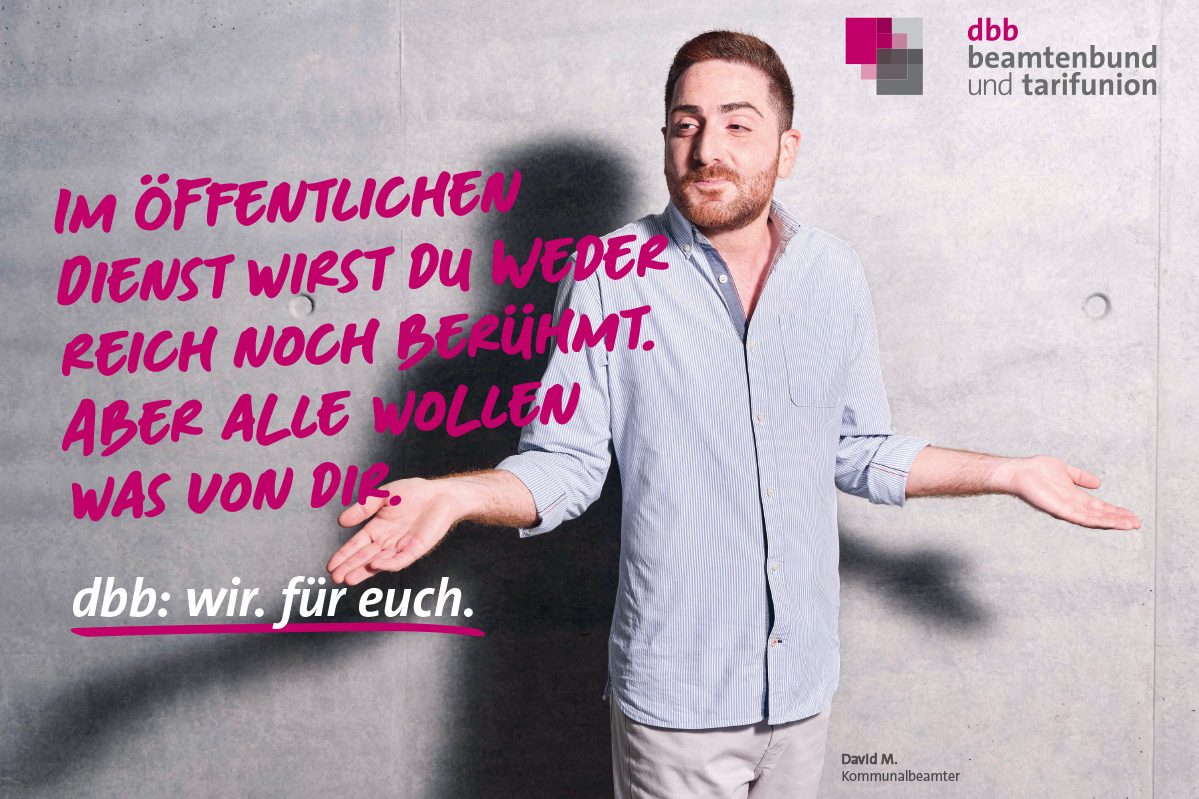 wir. für euch. Plakat wir. für euch.
