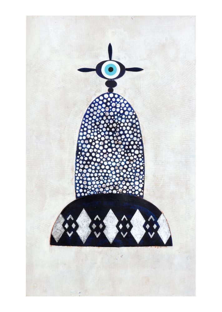 Arbeit aus der Reihe Schutz- und Tarnhelme ||, 2017