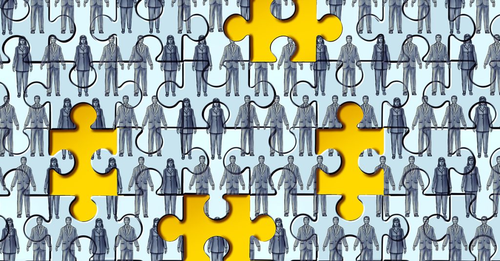 Puzzle: Leere Stellen