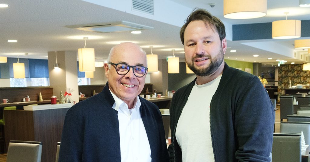 Foto: Peter Reißer und Dr. Fabian Knopf