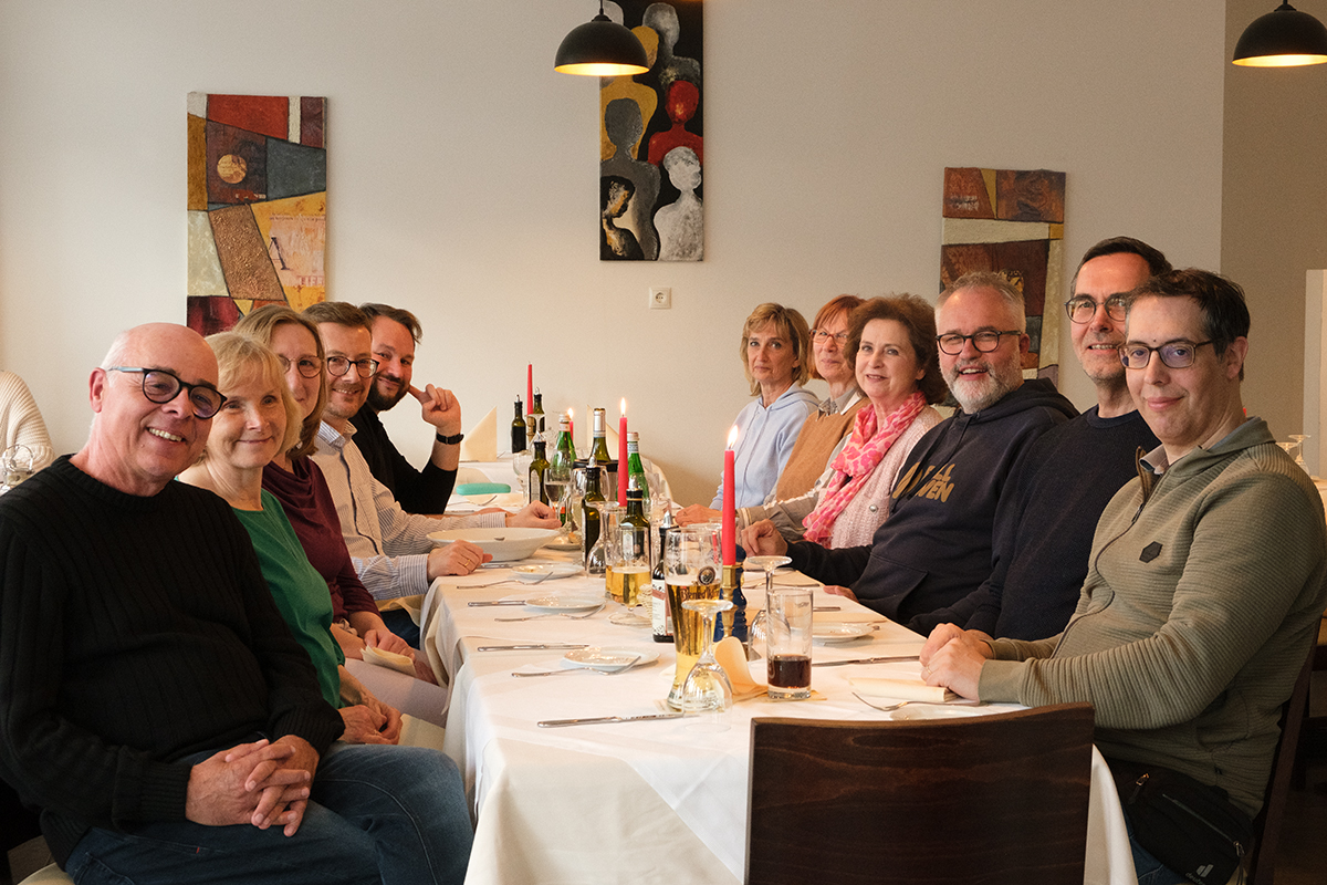 Foto: Team der dbb akademie GmbH beim Italiener