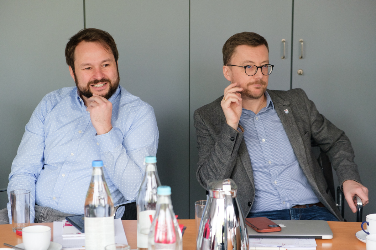 Foto: Dr. Fabian Knopf und Dr. Martin Eßer