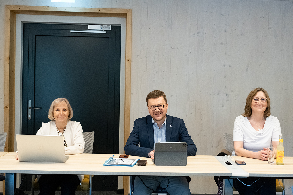 Foto: Rita Genz, Dr. Martin Eßer und Claudia Lenz